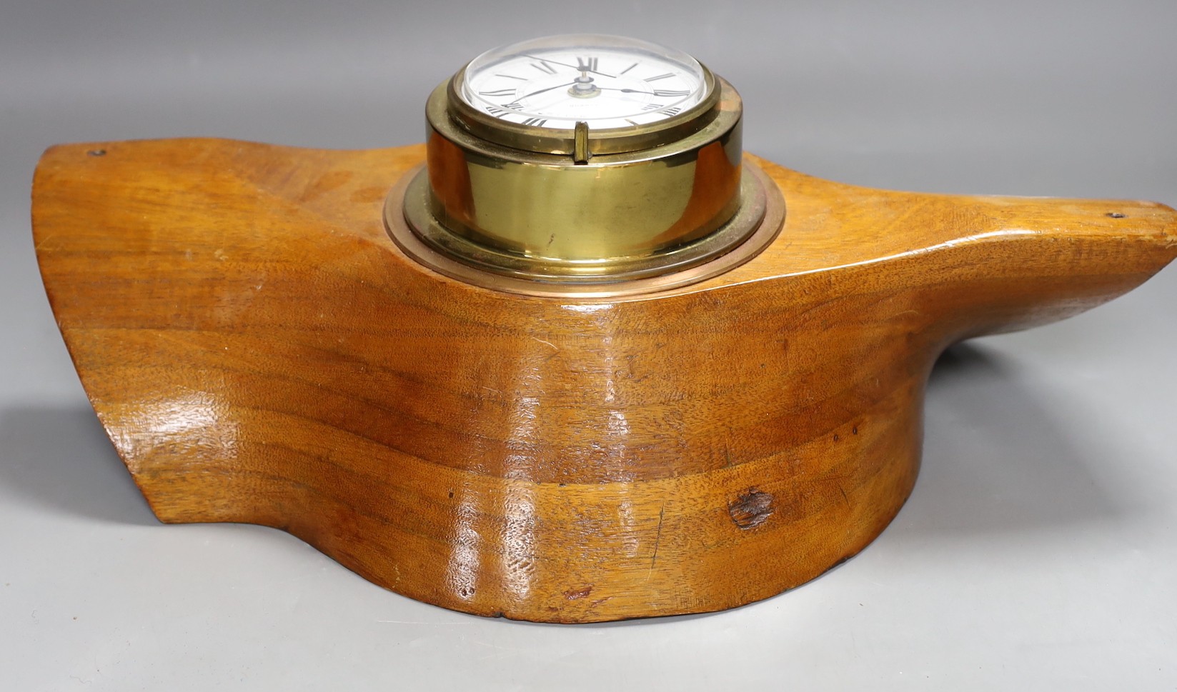 A Sopwith Camel plane propeller timepiece